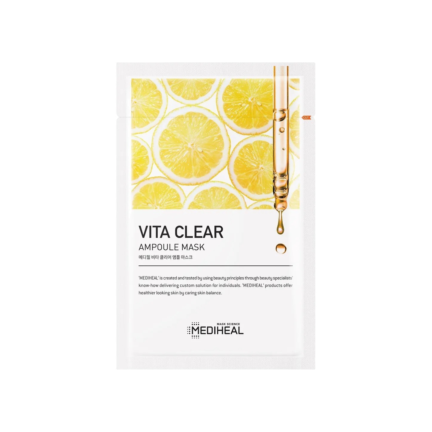 Маска для лица тканевая Vita Clear купить в VISAGEHALL