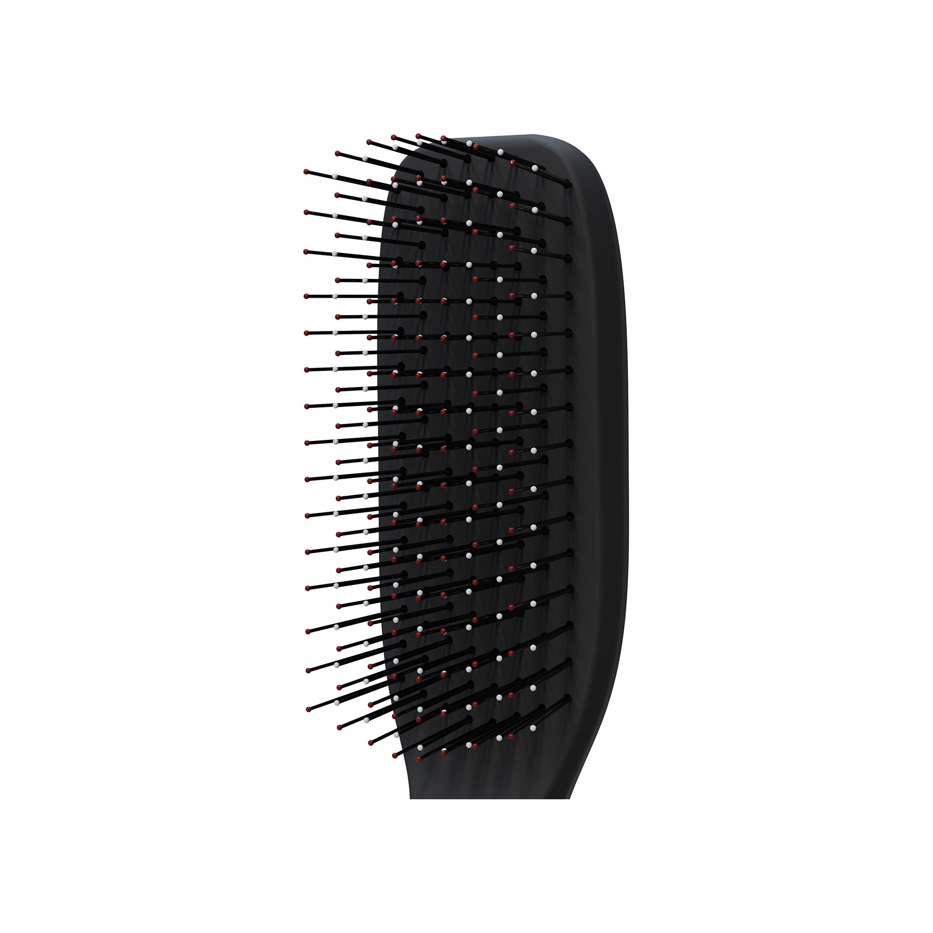 Расческа для волос черная матовая Spider Soft 1503 S купить в VISAGEHALL