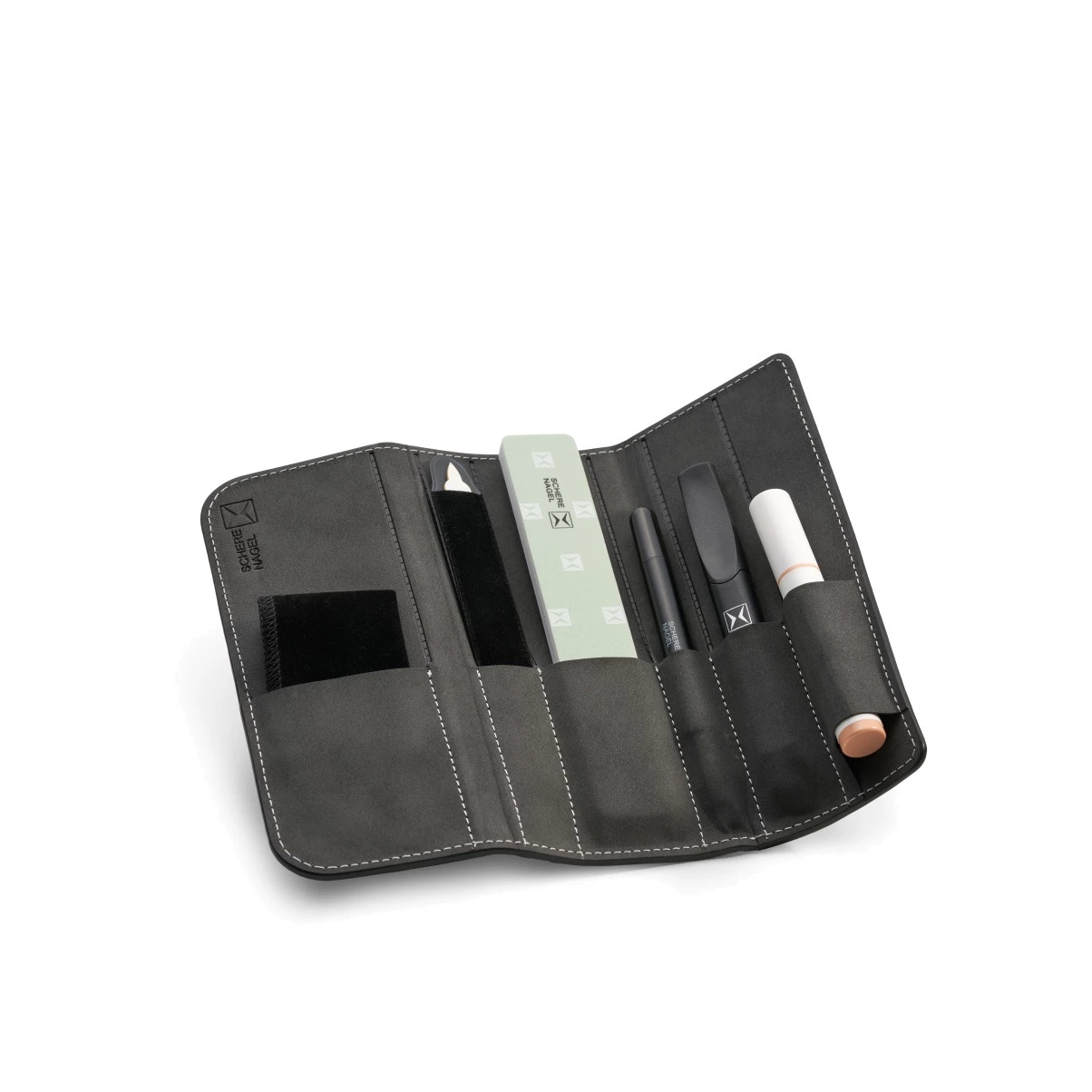 Набор: 5 предметов для необрезного маникюра в футляре купить в VISAGEHALL