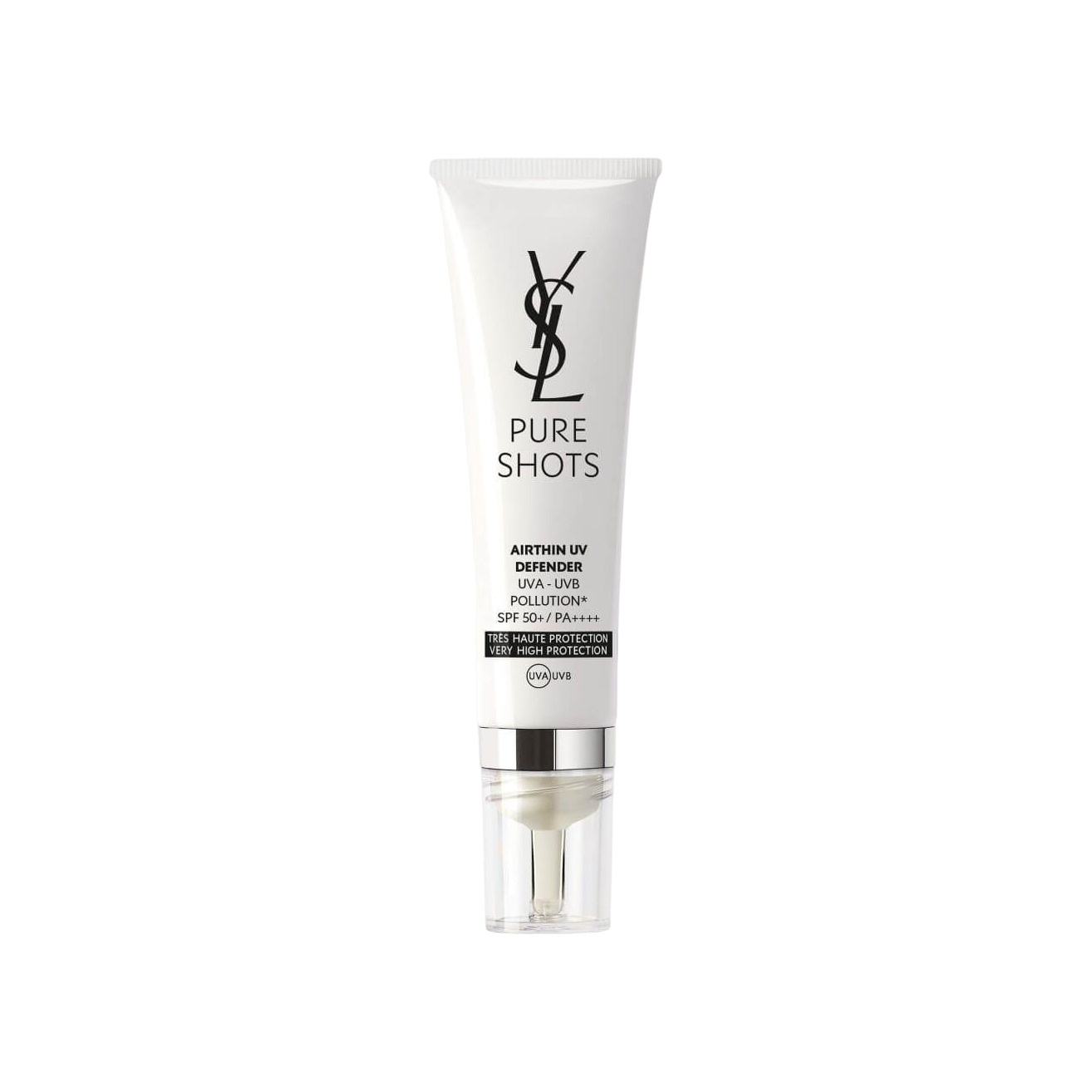 Лосьон для лица солнцезащитный Airthin UV Defender Pure Shots SPF50 купить в VISAGEHALL