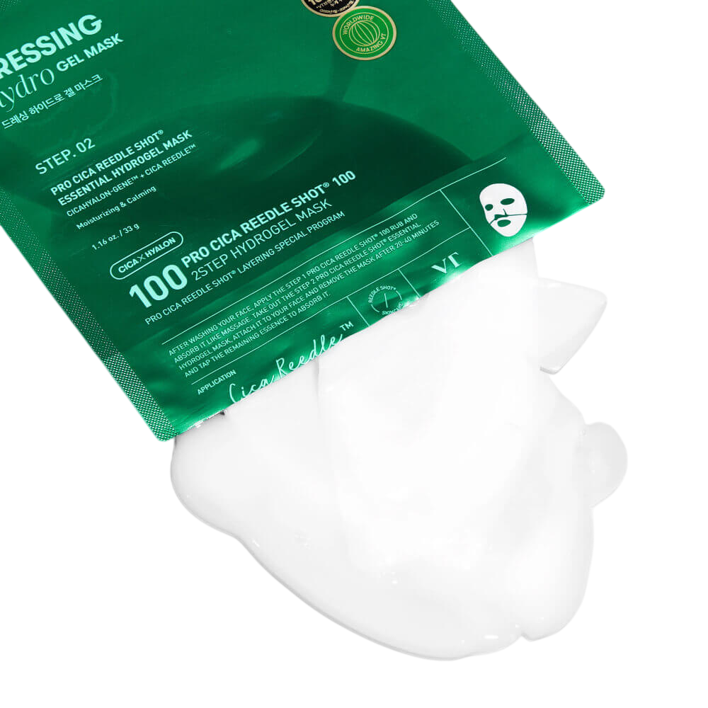 Маска успокаивающая гидрогелевая Pro Cica Reedle Shot 100 2Step Hydrogel Mask