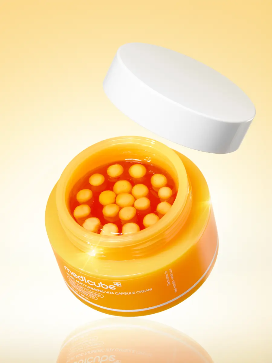 Крем капсульный для сияния кожи Kojic Acid Turmeric Vita Capsule Cream