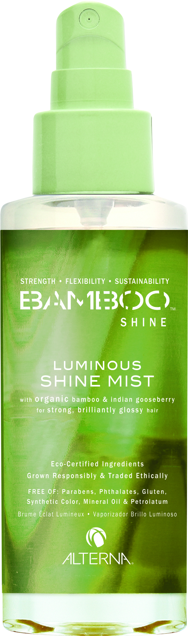 Спрей-вуаль для сияния и блеска волос Bamboo Luminous Shine Mist 100мл купить в VISAGEHALL