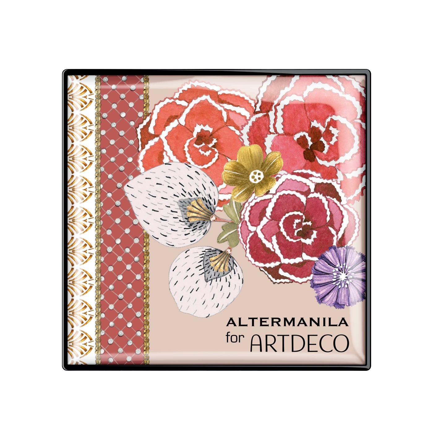 Футляр для теней и румян TRIO limited edition Spring 2022  купить в VISAGEHALL