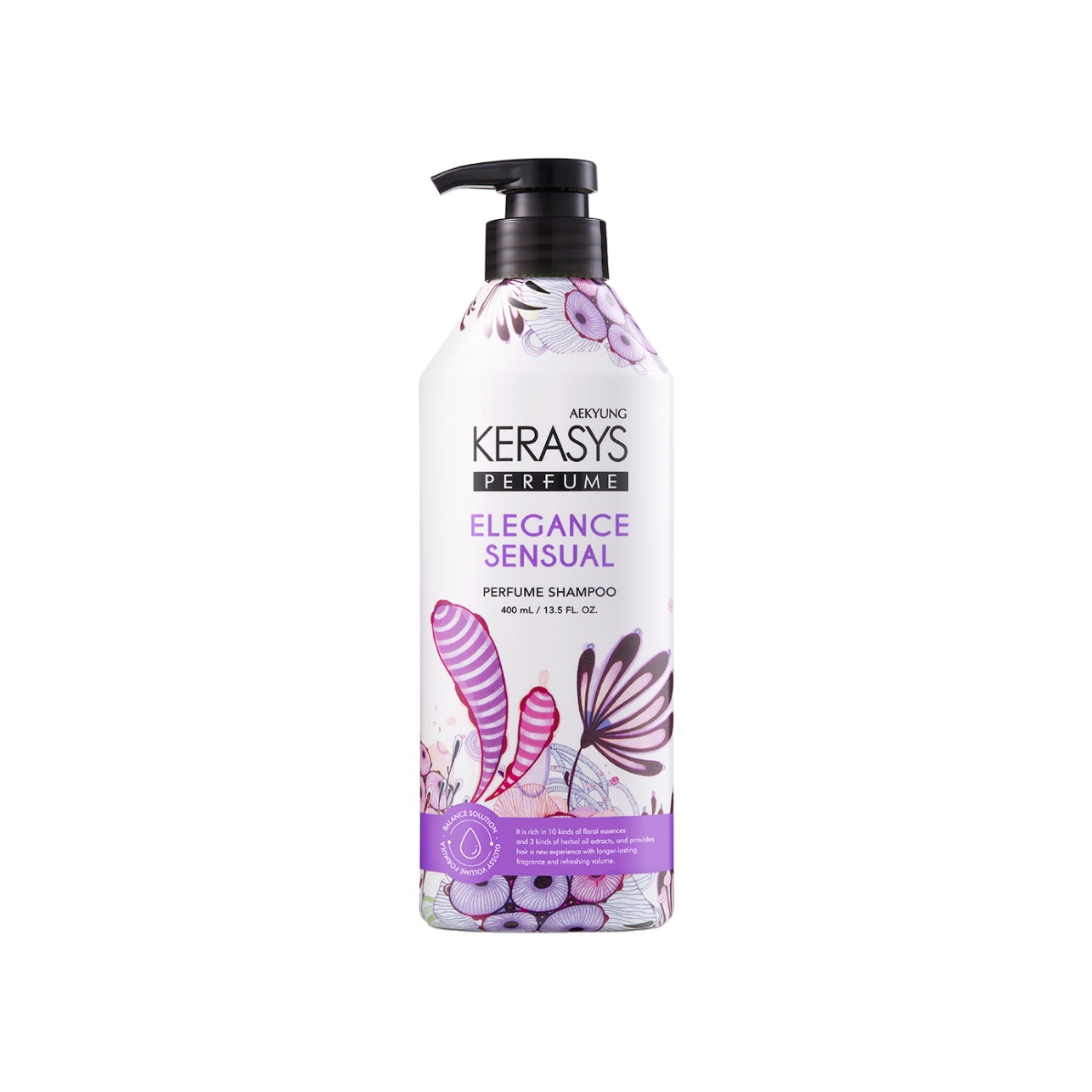 Шампунь для волос Perfumed Line Elegance&Sensual 400мл купить в VISAGEHALL