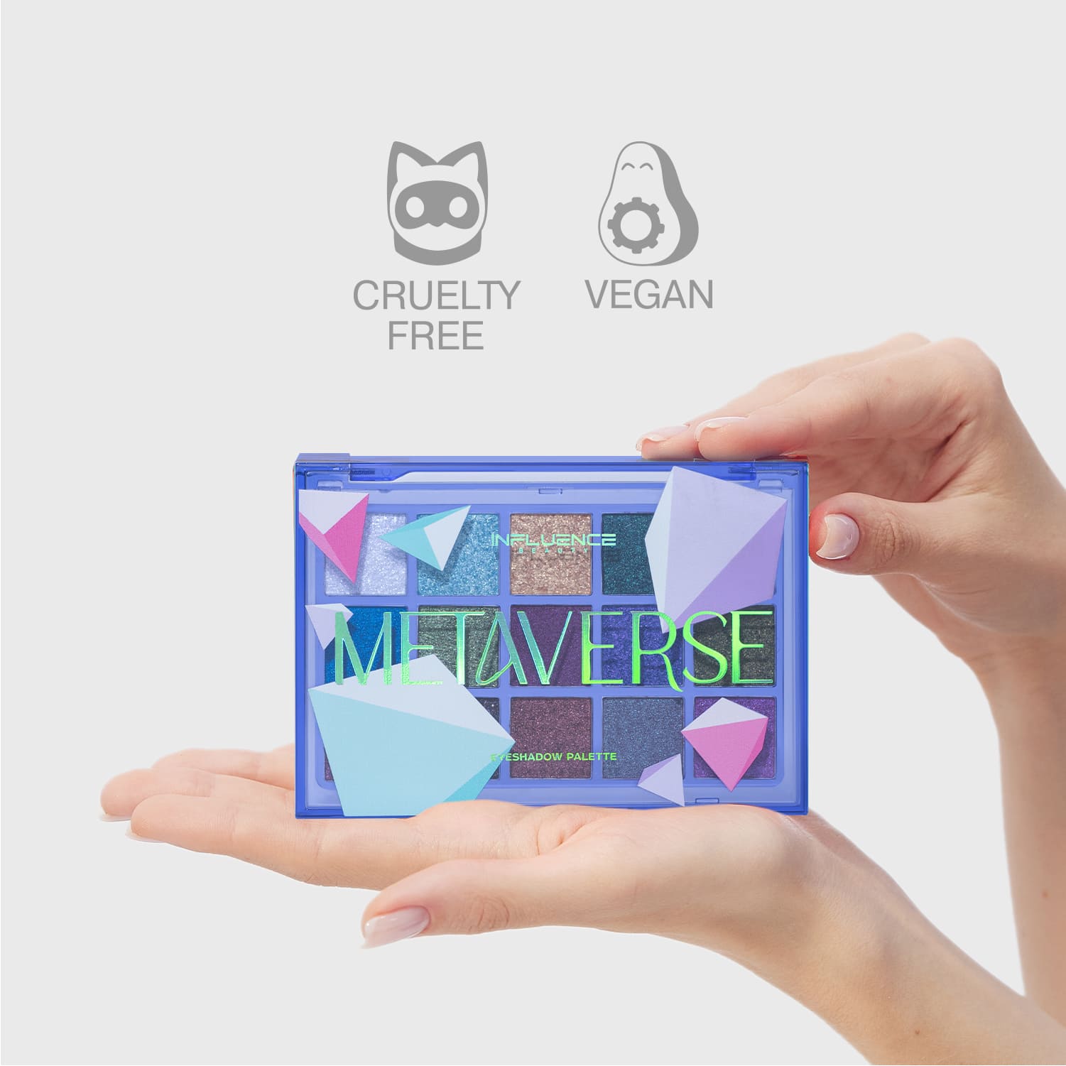 Палетка теней Eyeshadow Palette Metaverse
