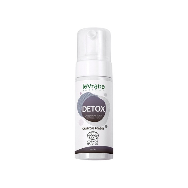Пенка для умывания с сажей дуба Detox