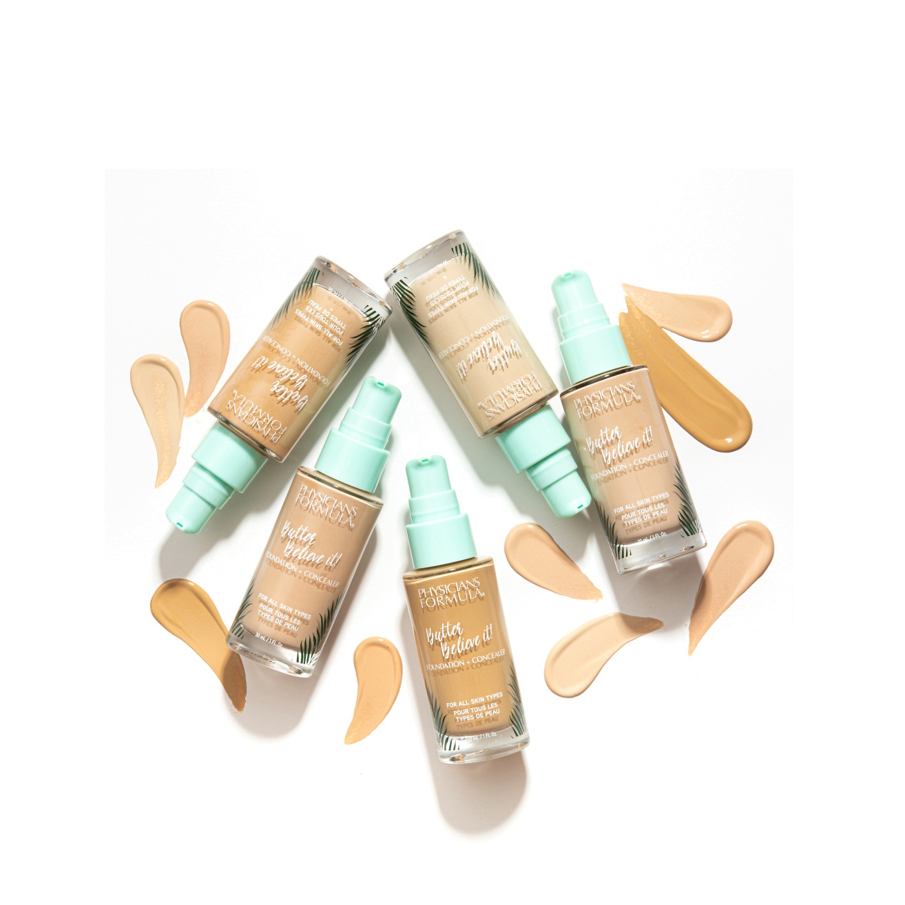 Тональный крем-корректор Butter Believe It! Foundation+Concealer