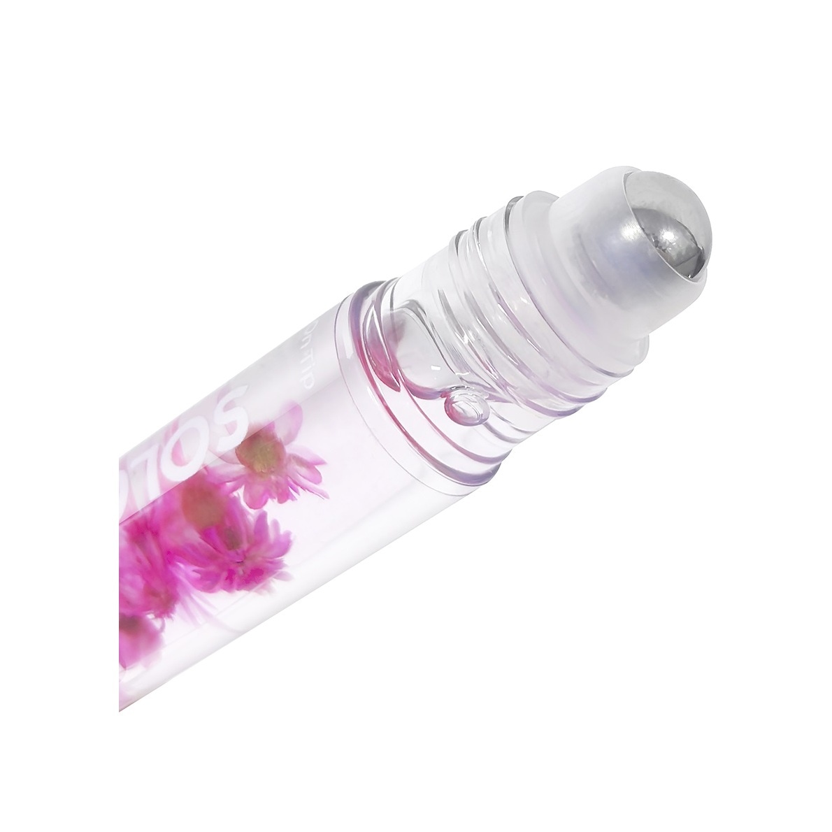 Масло для кутикулы с роликовым аппликатором и цветами Клубничное Шампанское купить в VISAGEHALL