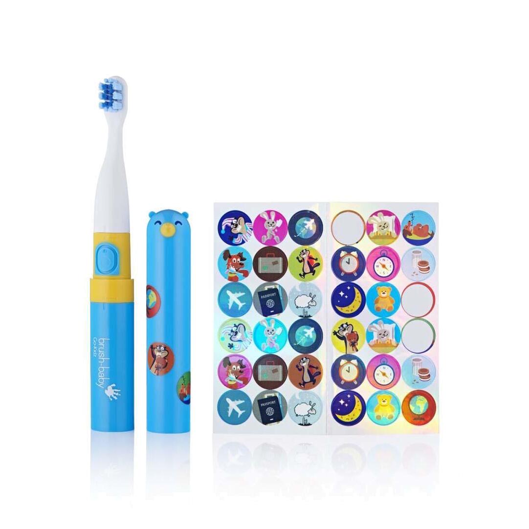 Щетка зубная звуковая Go-Kidz Blue Brush-Baby  купить в VISAGEHALL