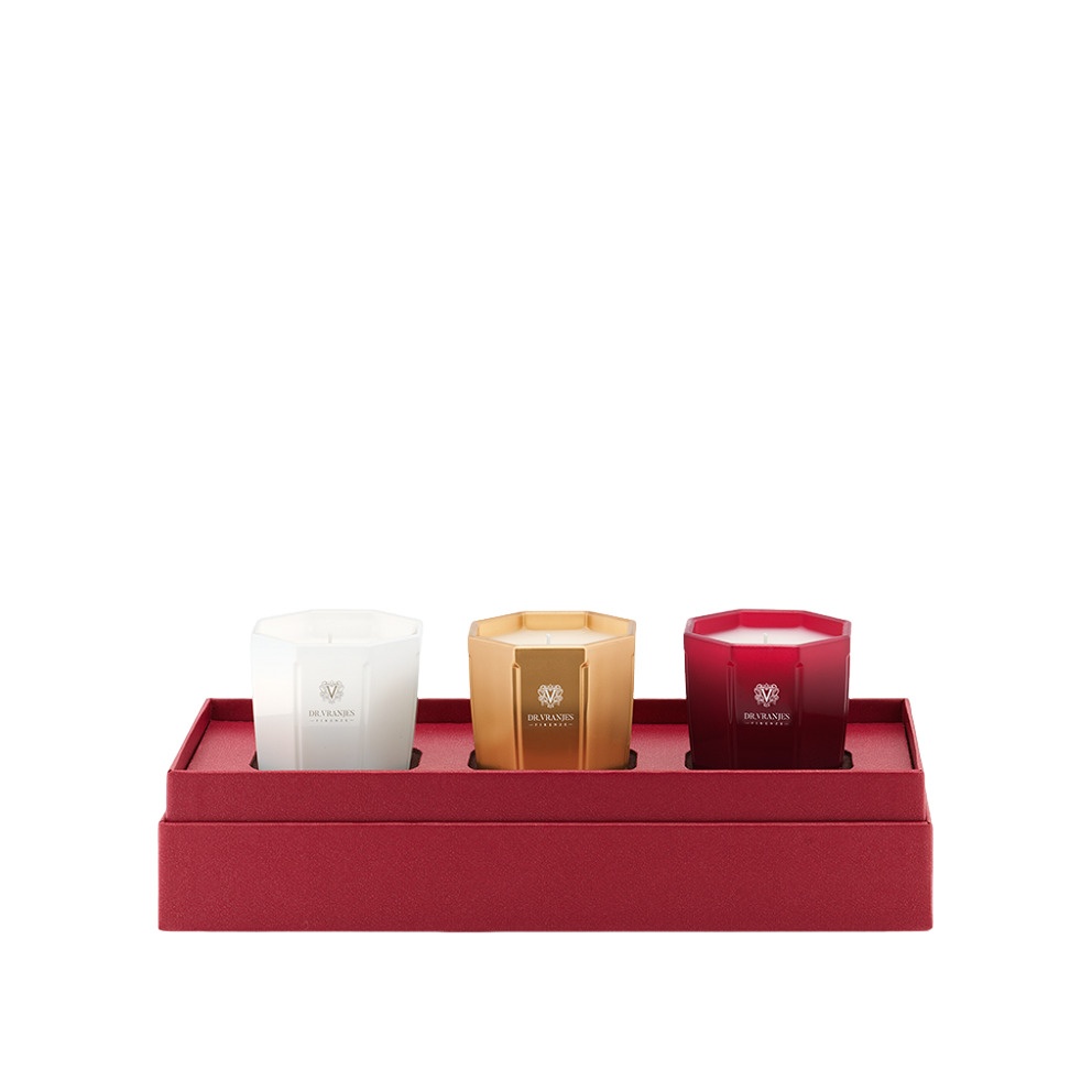 Набор свечей: Rosso Nobile, Oud Nobile, Ginger & Lime купить в VISAGEHALL
