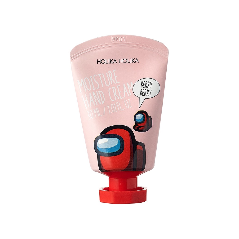 Крем для рук с ароматом ягод Among Us Moisture Hand Cream Berry Berry купить в VISAGEHALL