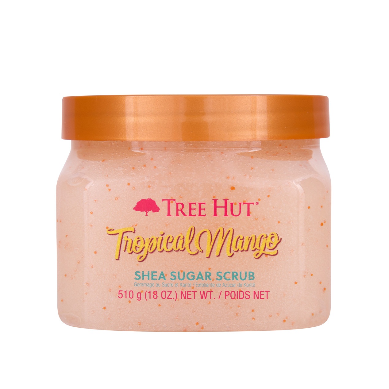 Сахарный скраб для тела с ароматом тропического манго и ванили Tropical Mango купить в VISAGEHALL