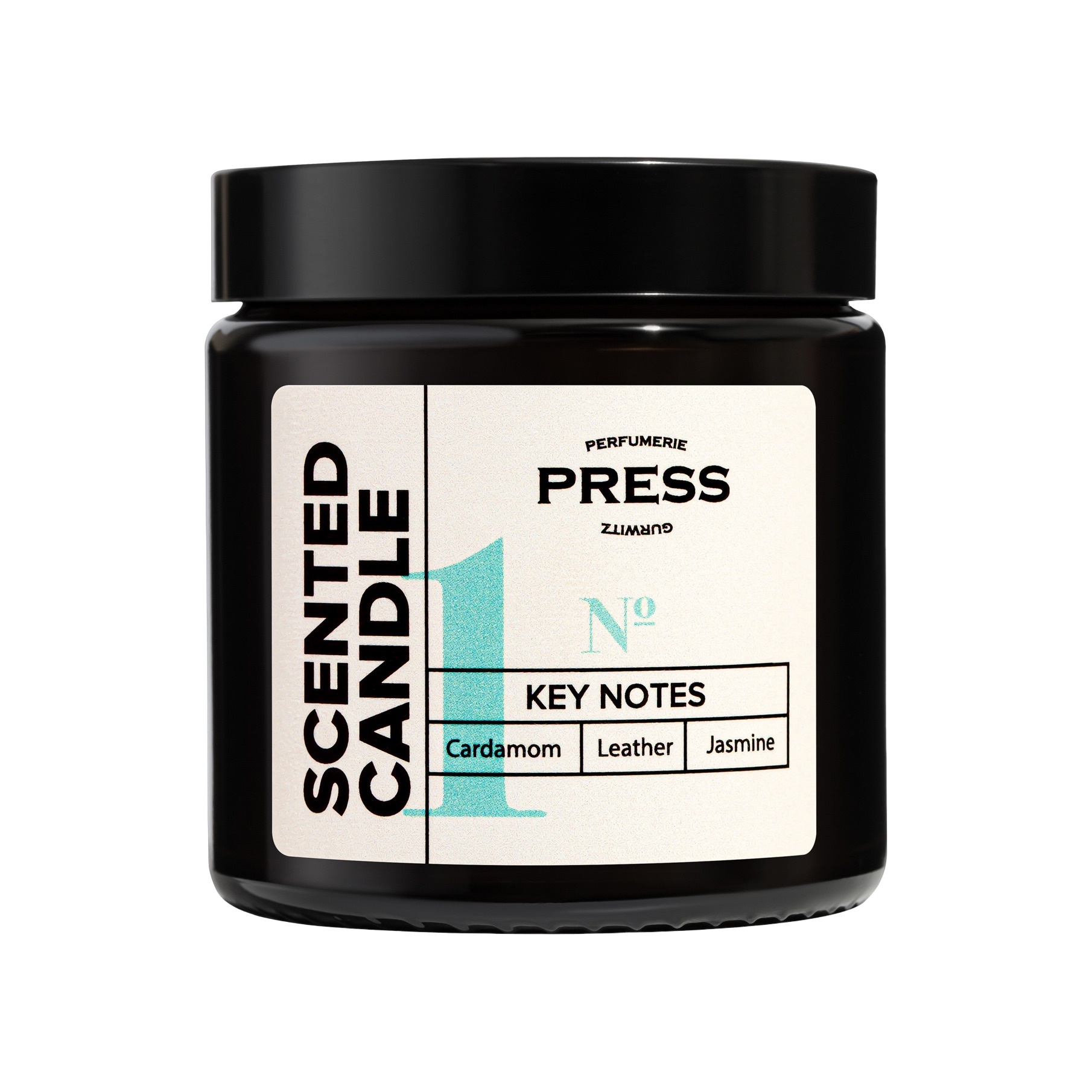 Свеча ароматизированная №1 Cardamom, Leather, Jasmine  купить в VISAGEHALL
