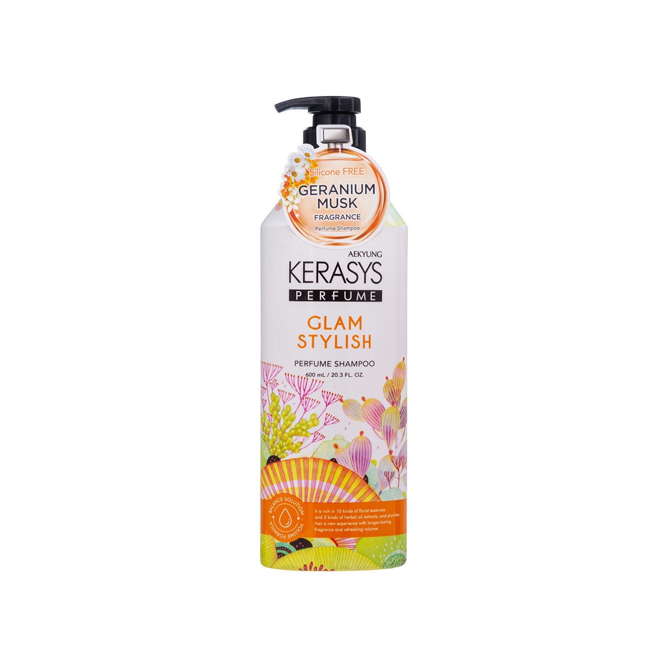 Шампунь для поврежденных волос Glamour Perfumed Line купить в VISAGEHALL