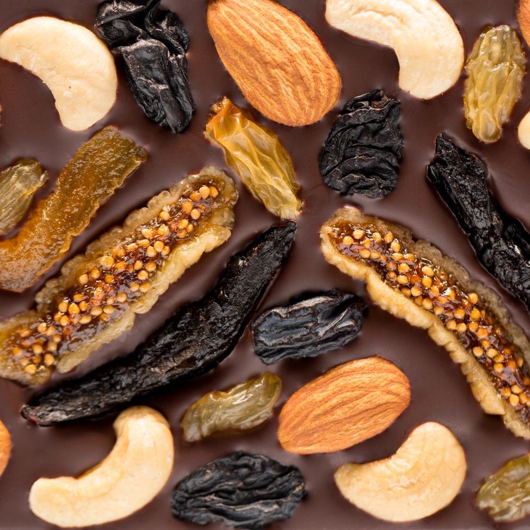 Шоколад горький Инжир 66%  купить в VISAGEHALL