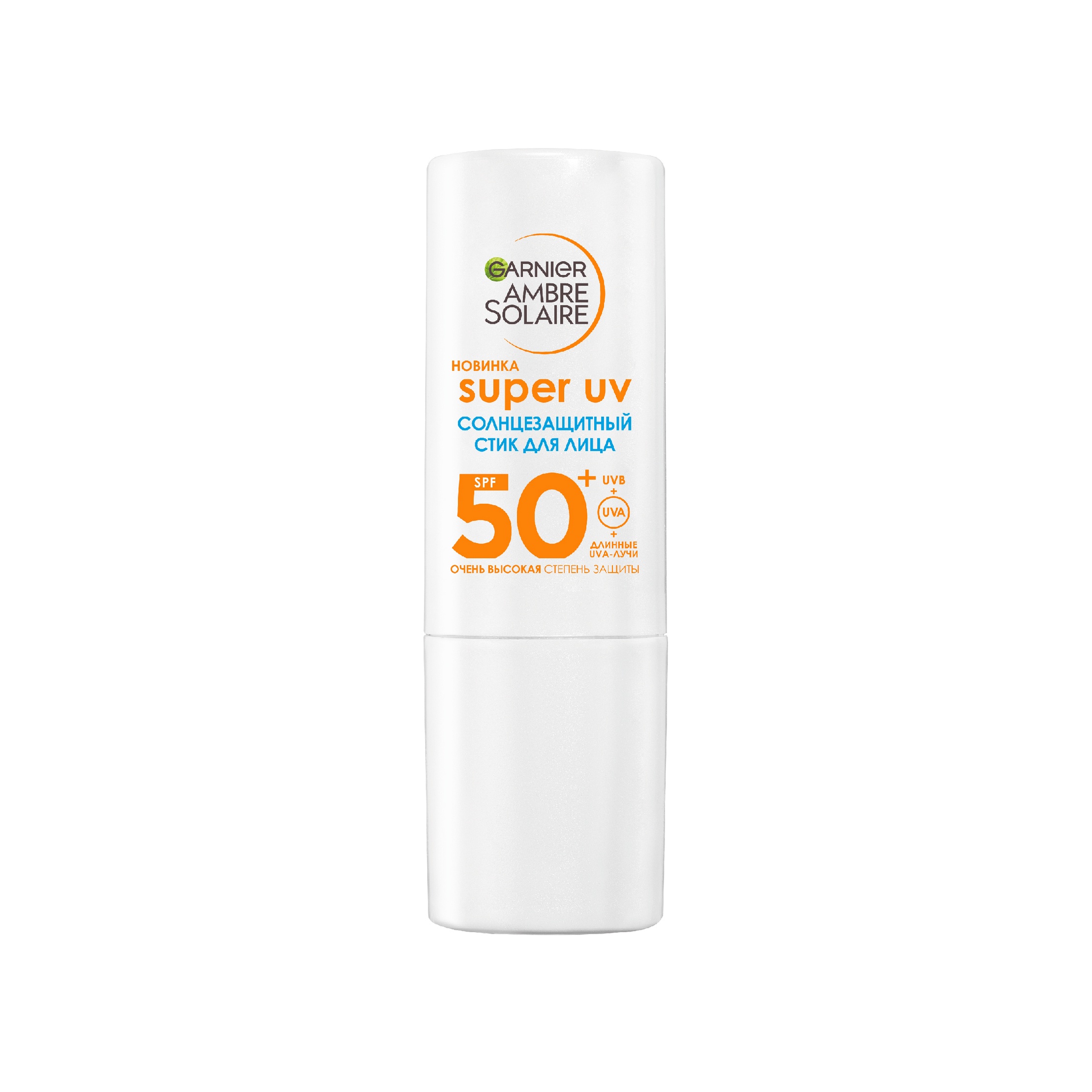 Солнцезащитный стик для лица Ambre Solaire Super UV SPF 50+ купить в VISAGEHALL