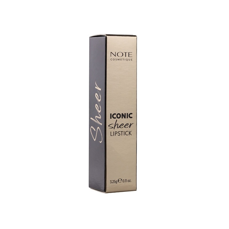 Помада для губ питательная с полупрозрачным финишем Iconic Sheer Lipstick