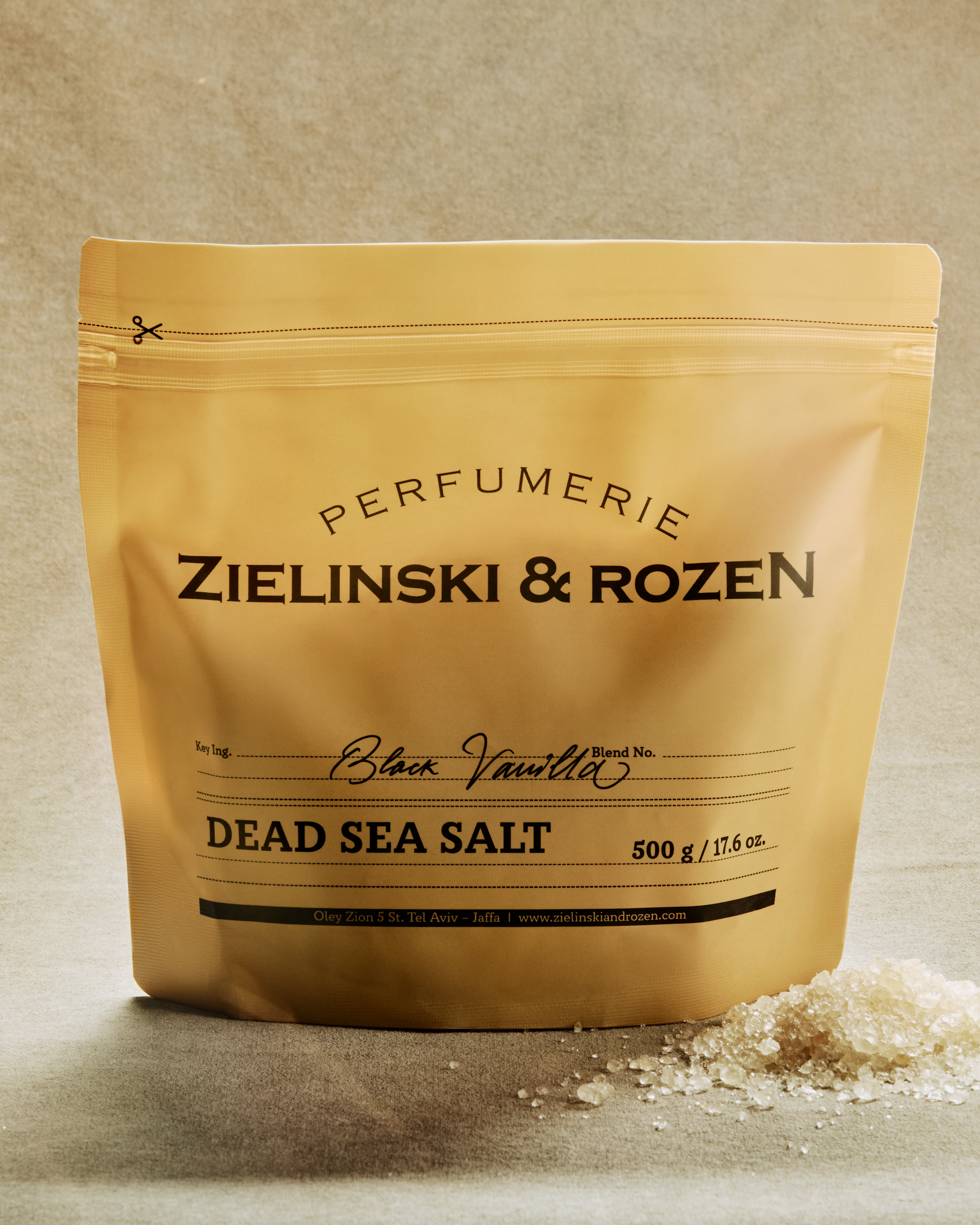 Соль Мертвого моря Черная Ваниль купить в VISAGEHALL