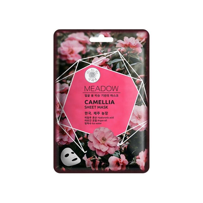 Маска тканевая "Камелия и Аргановое масло" Meadow купить в VISAGEHALL