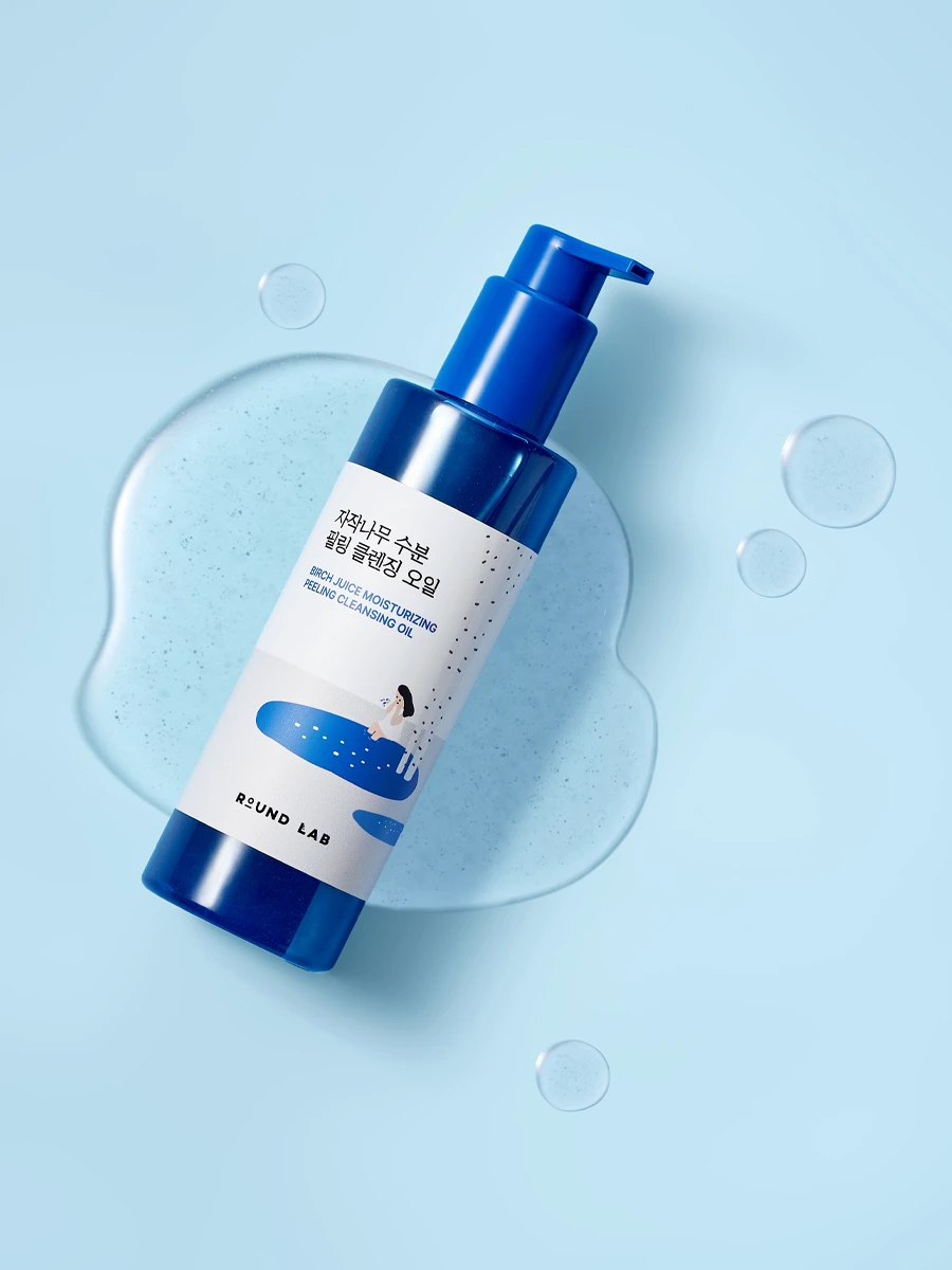 Гидрофильное масло с берёзовым соком и кислотами Birch Juice Moisturizing Peeling Cleansing Oil купить в VISAGEHALL