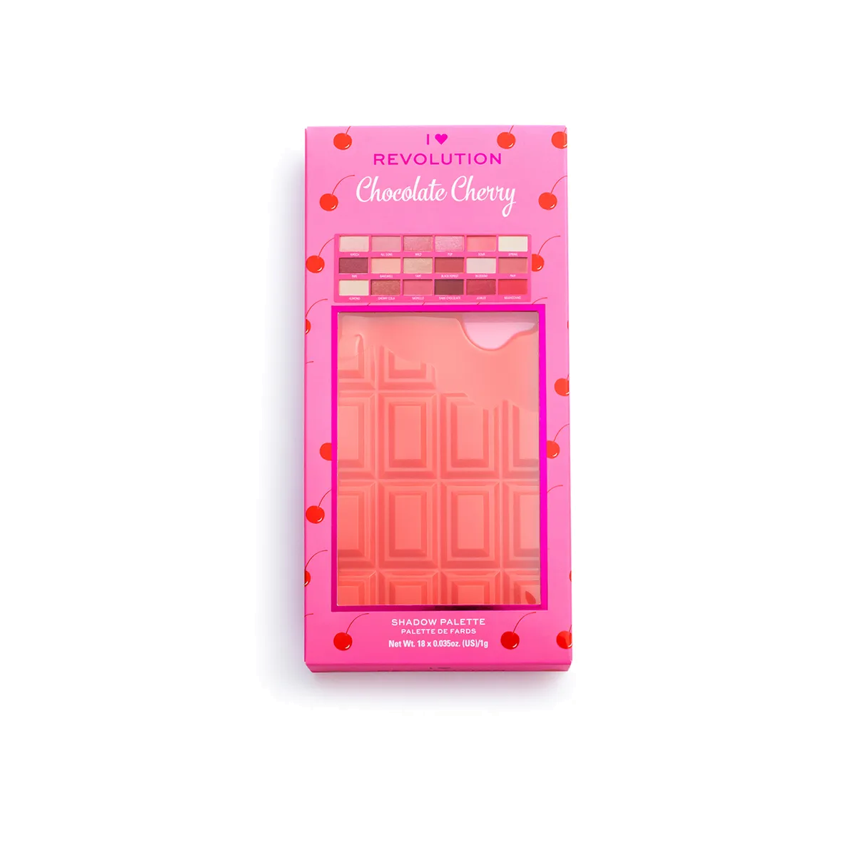 Палетка теней для век Chocolate Cherry купить в VISAGEHALL