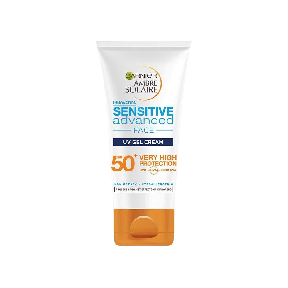 Гель-крем солнцезащитный SPF50+ Ambre Solaire купить в VISAGEHALL