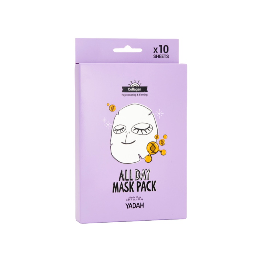 Маска тканевая с коллагеном All Day Mask Pack купить в VISAGEHALL