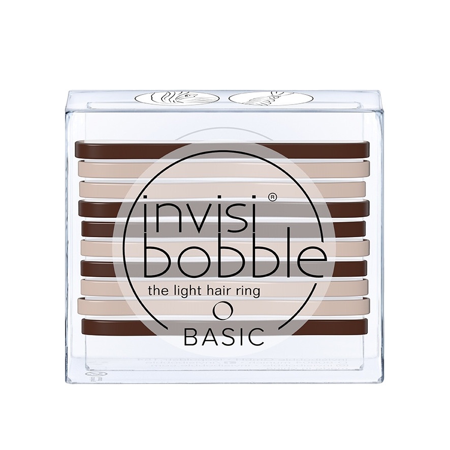 Резинка для волос Basic Mocca & Cream купить в VISAGEHALL