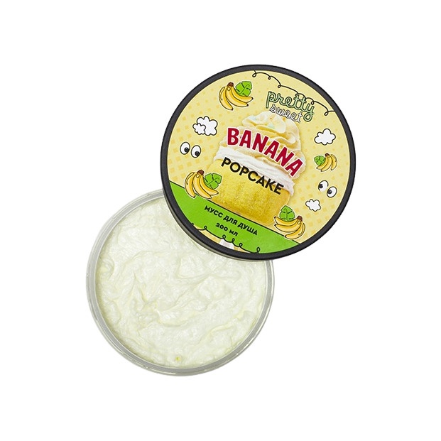 Крем-масло для тела Banana Popcake 150мл  купить в VISAGEHALL
