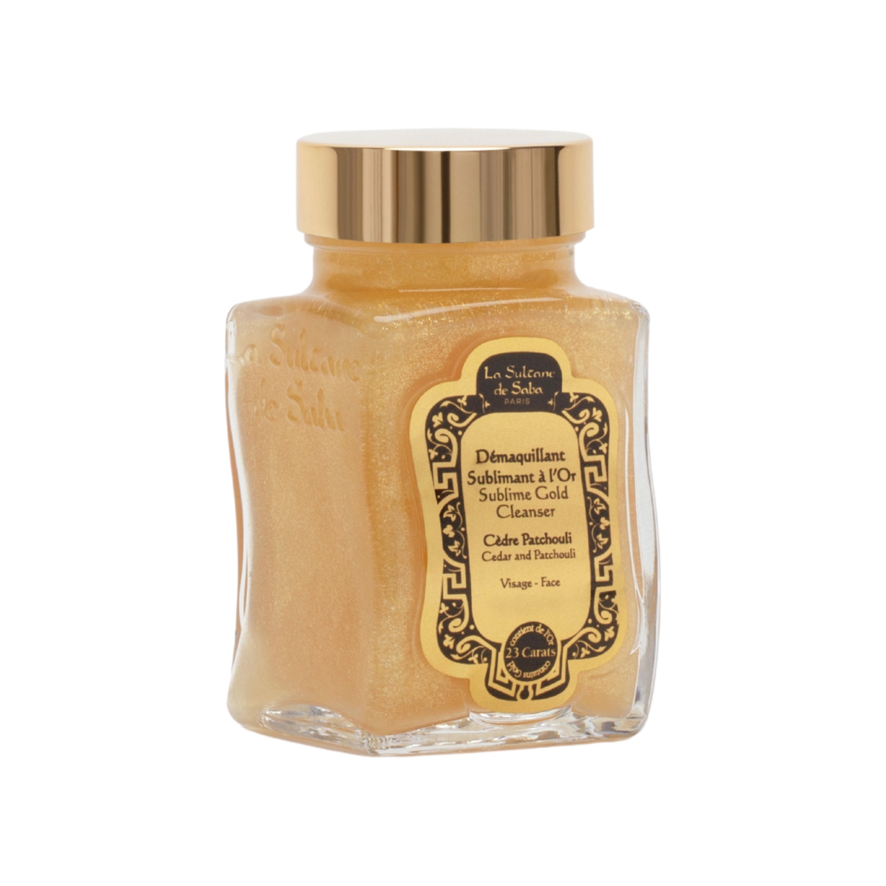 Очищающий гель-демакияж для лица c ароматом кедра и пачули Sublime Gold купить в VISAGEHALL