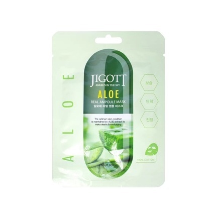 Тканевая маска с экстрактом алоэ Aloe Real Ampoule купить в VISAGEHALL