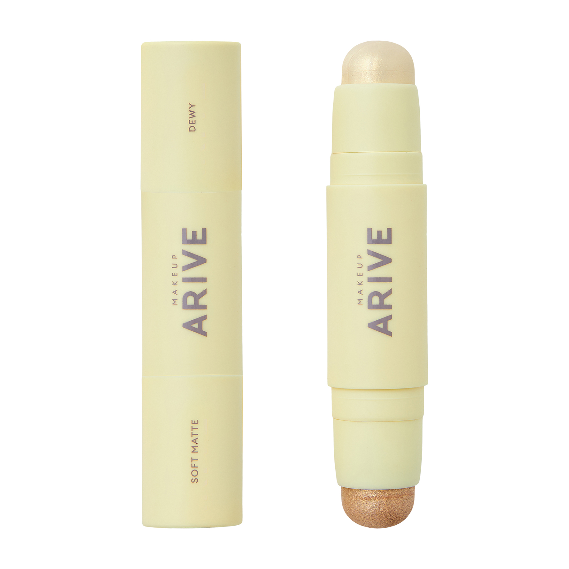 Двойной стик-хайлайтер Duo Highlighter Stick Soft Matte & Dewy