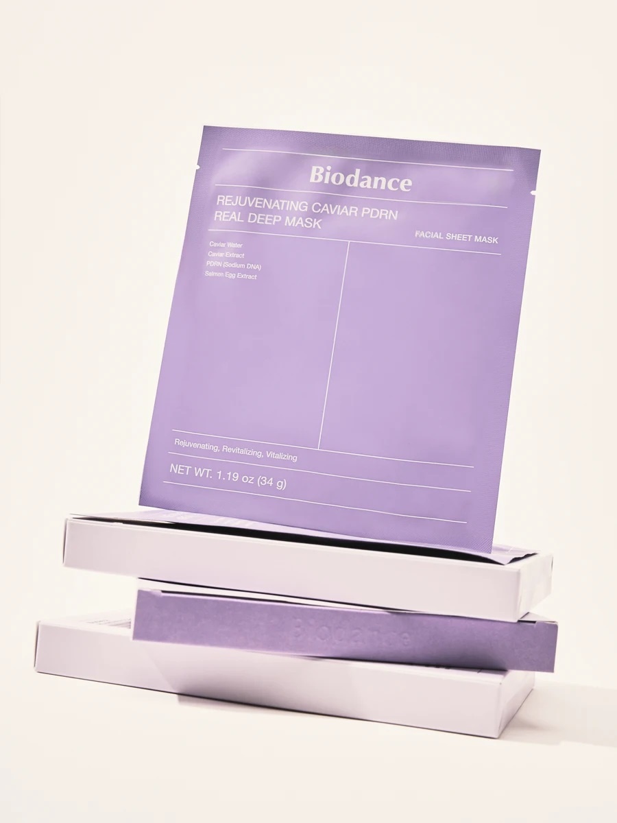 Маска ночная гидрогелевая с ПДРН и икрой Rejuvenating Caviar PDRN Real Deep Mask купить в VISAGEHALL