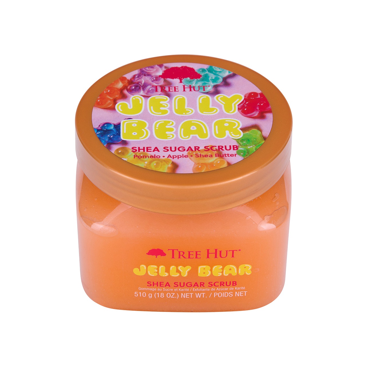 Скраб сахарный для тела с ароматом фруктового мармелада Jelly Bear купить в VISAGEHALL