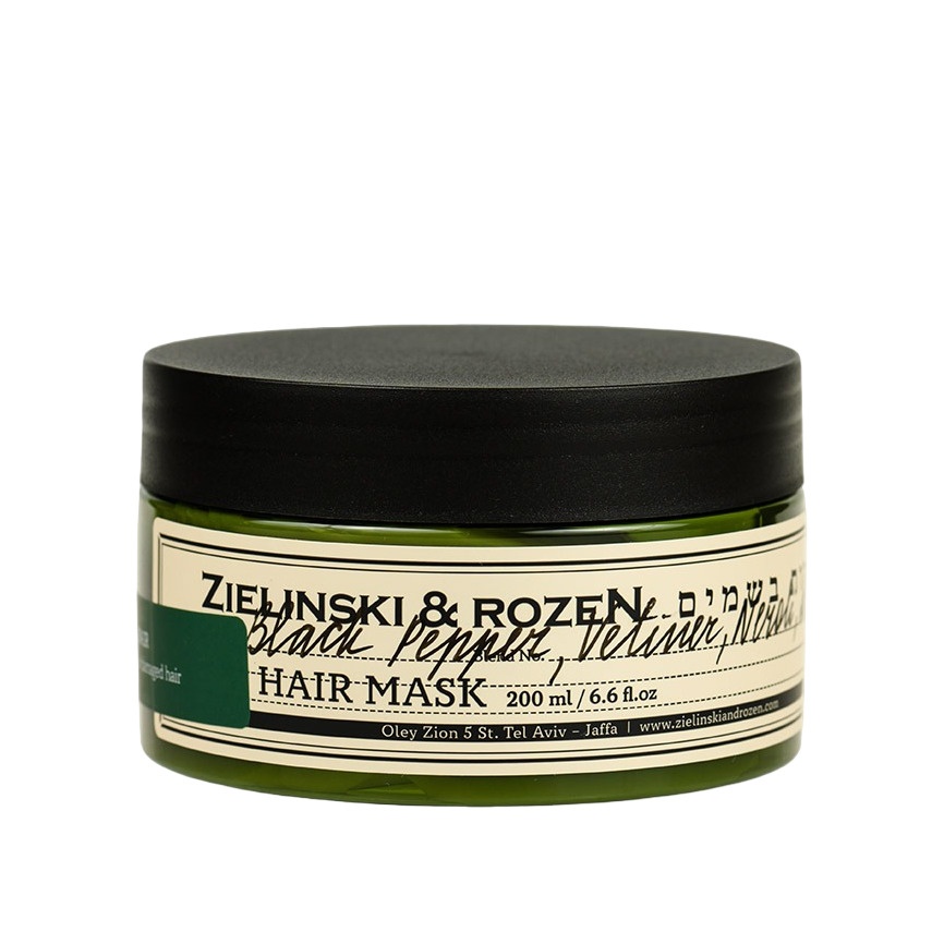 Маска для волос восстанавливающая Черный перец, Ветивер, Нероли, Амбра