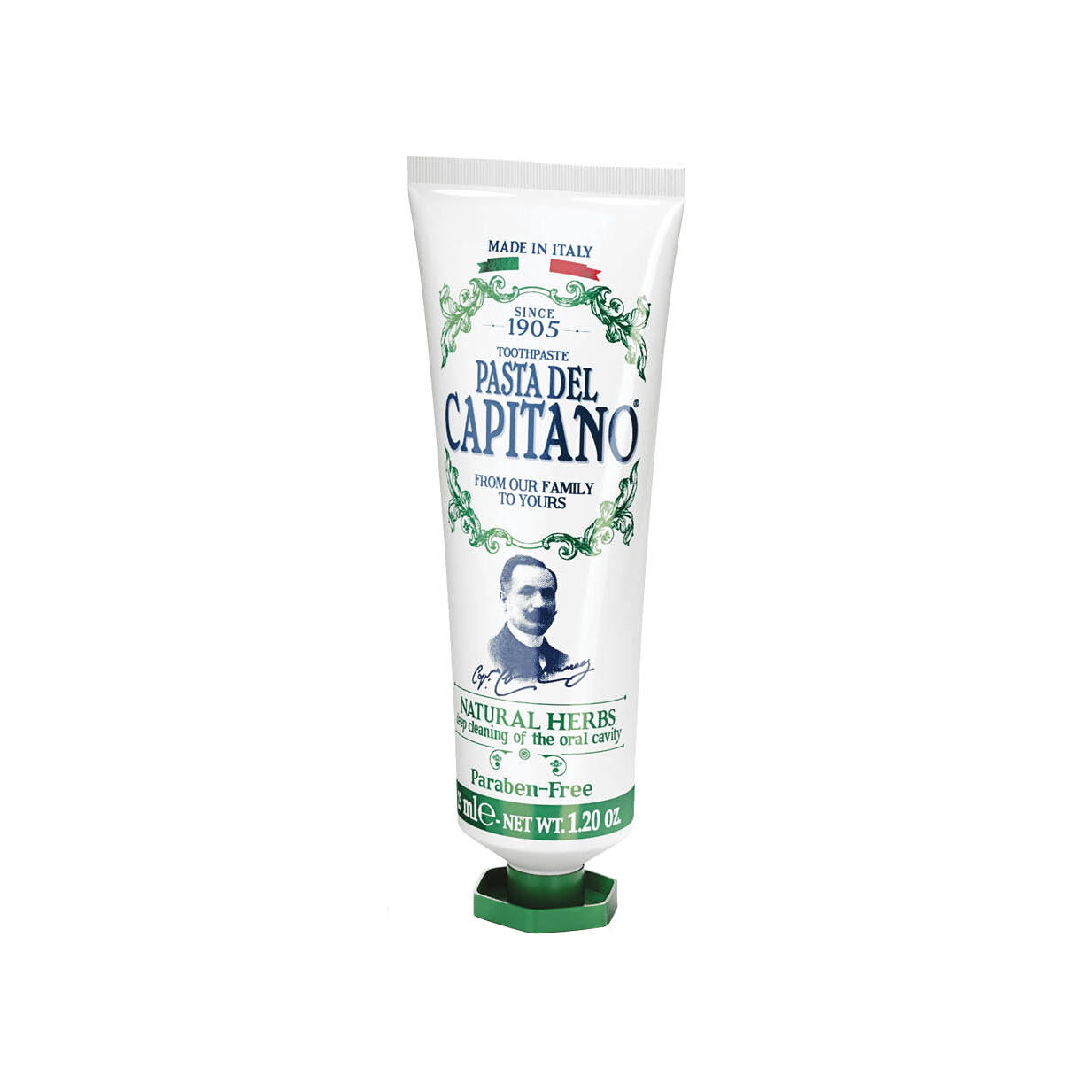 Зубная паста Натуральные Травы 1905 Natural Herbs мини-версия купить в VISAGEHALL