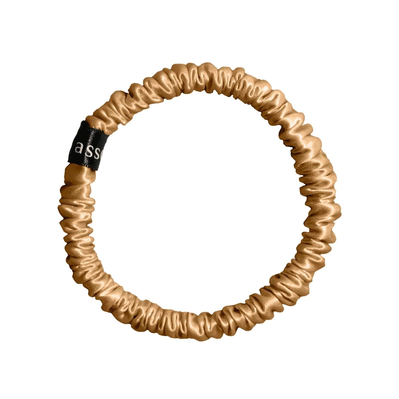 Шелковая резинка для волос Золото XS купить в VISAGEHALL
