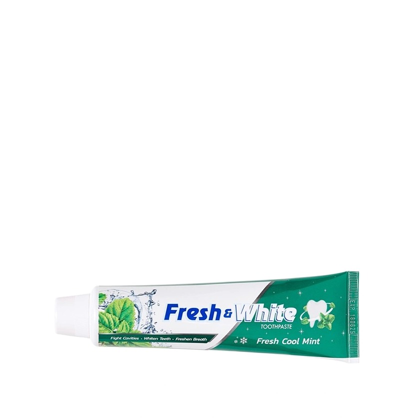 Паста зубная для защиты от кариеса прохладная мята Thailand Fresh & White  купить в VISAGEHALL
