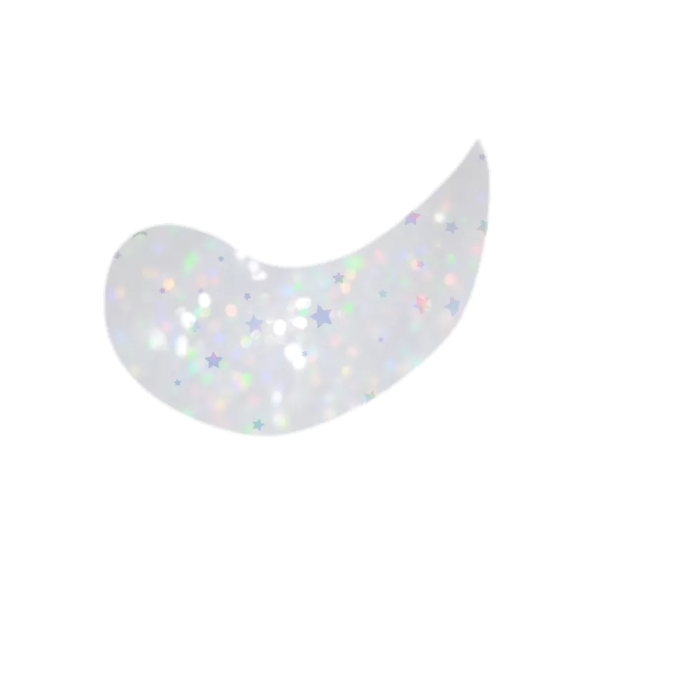 Гидрогелевые патчи для глаз с блестками Glitter Eye Patches #graceface купить в VISAGEHALL