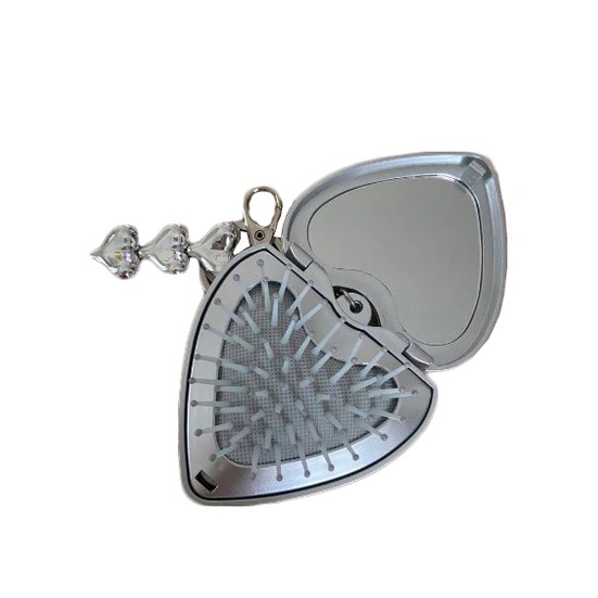Расчёска для волос складная в форме сердца Heart Brush купить в VISAGEHALL