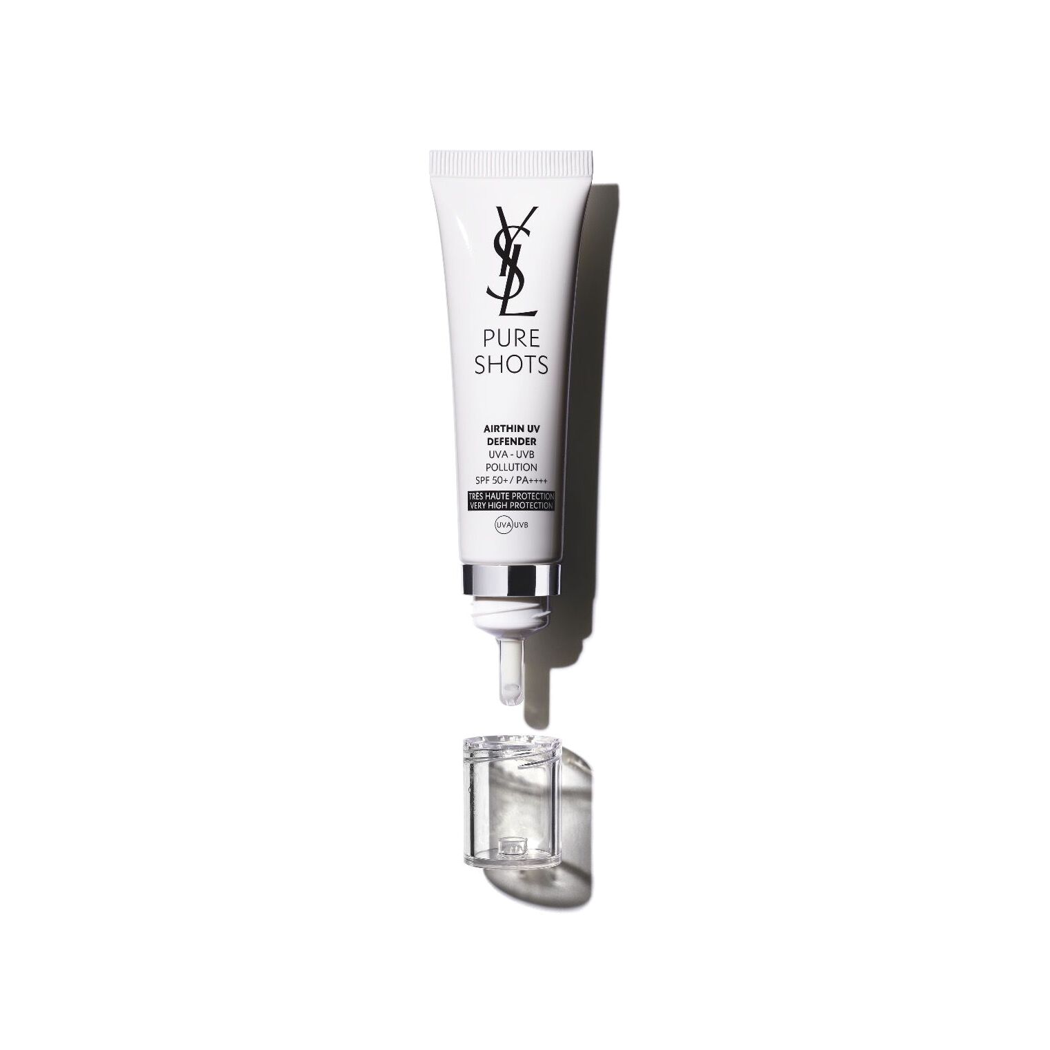 Лосьон для лица солнцезащитный Airthin UV Defender Pure Shots SPF50 купить в VISAGEHALL