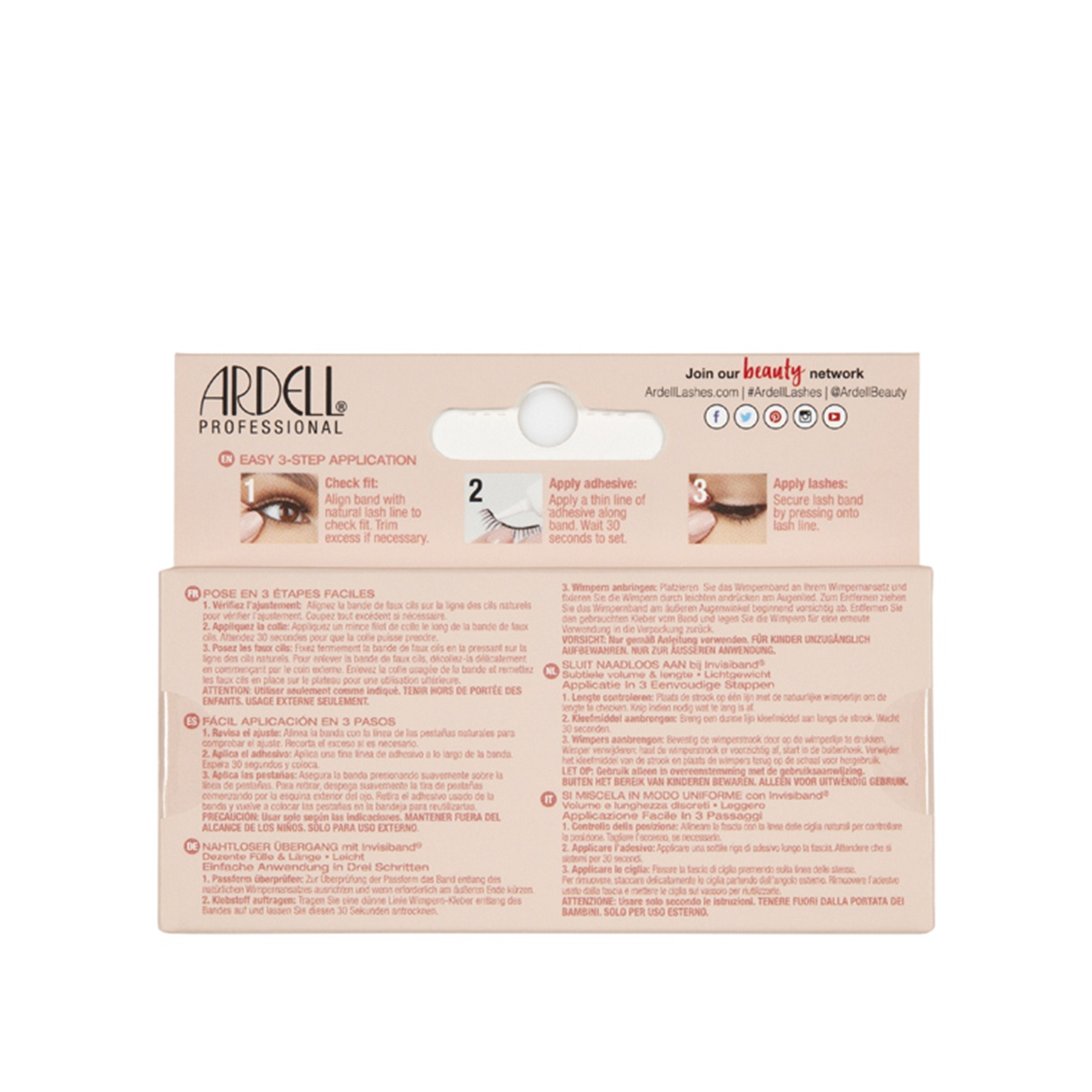Ресницы накладные Naked Lashes  купить в VISAGEHALL