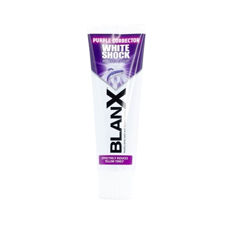Зубная паста отбеливающая White Shock Purple Corrector