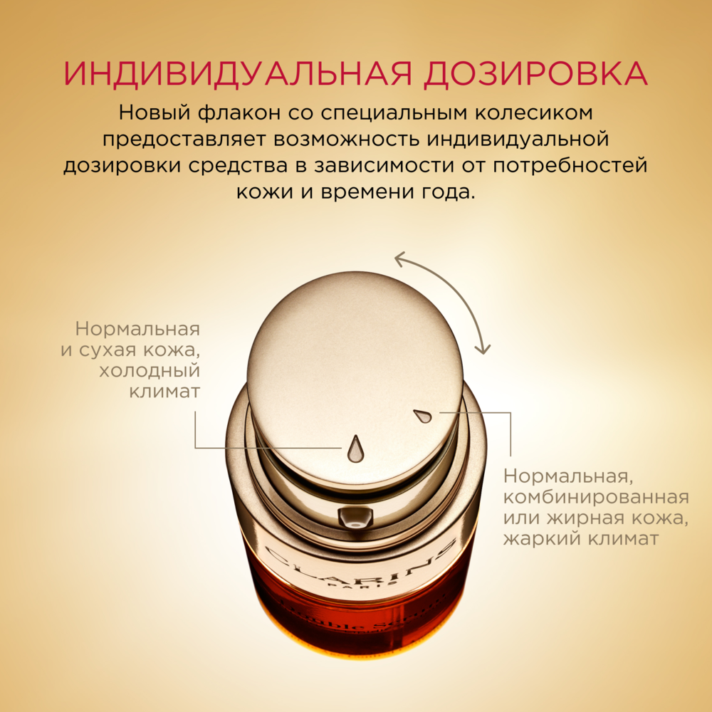 Сыворотка для лица двойная комплексная омолаживающая Double Serum  купить в VISAGEHALL