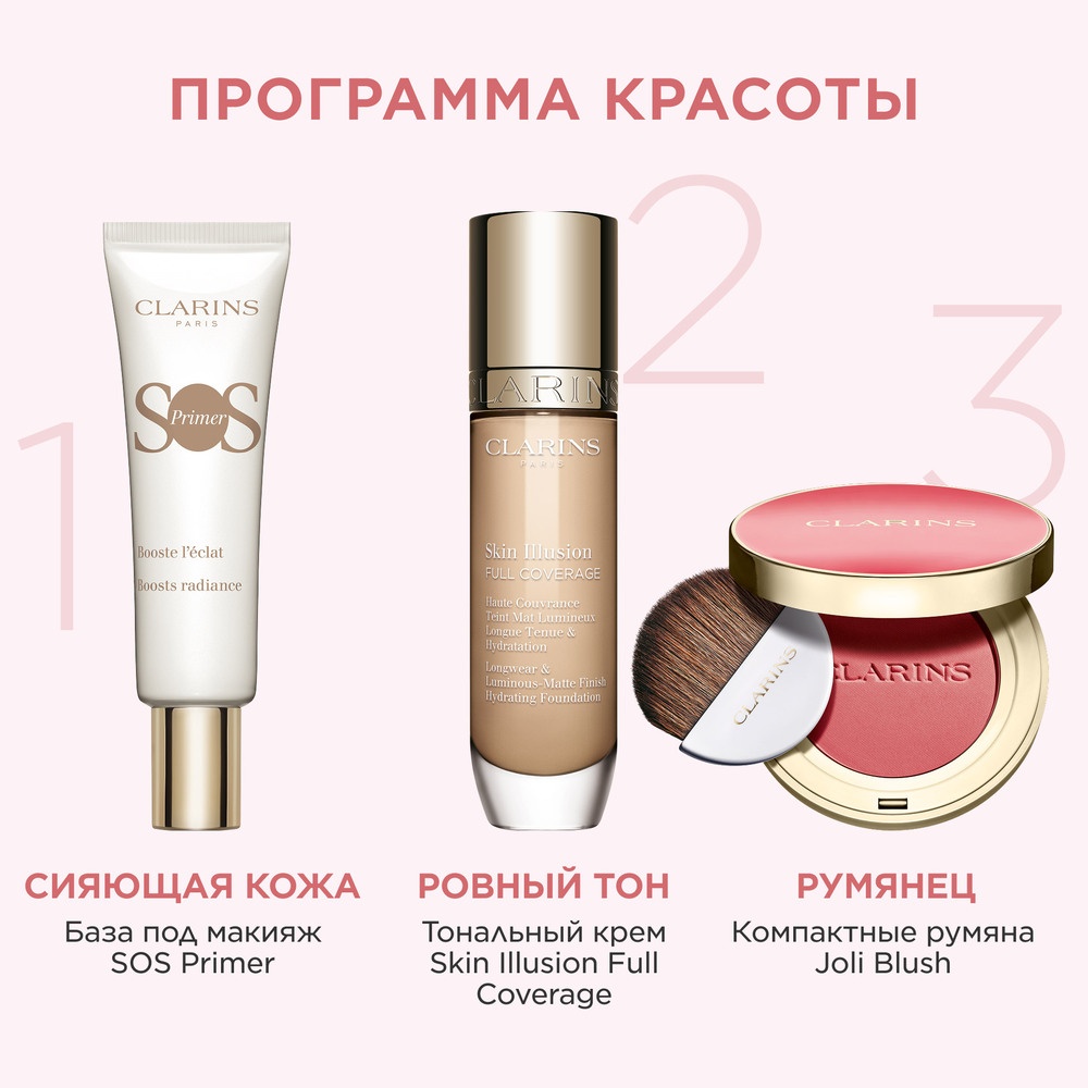 Румяна для лица компактные Joli Blush