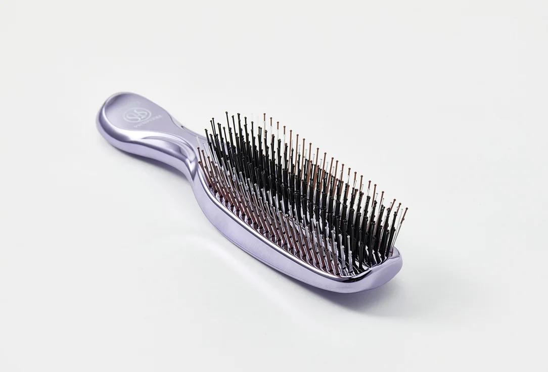 Расческа для волос массажная Scalp Brush Фиолетовый Хром купить в VISAGEHALL