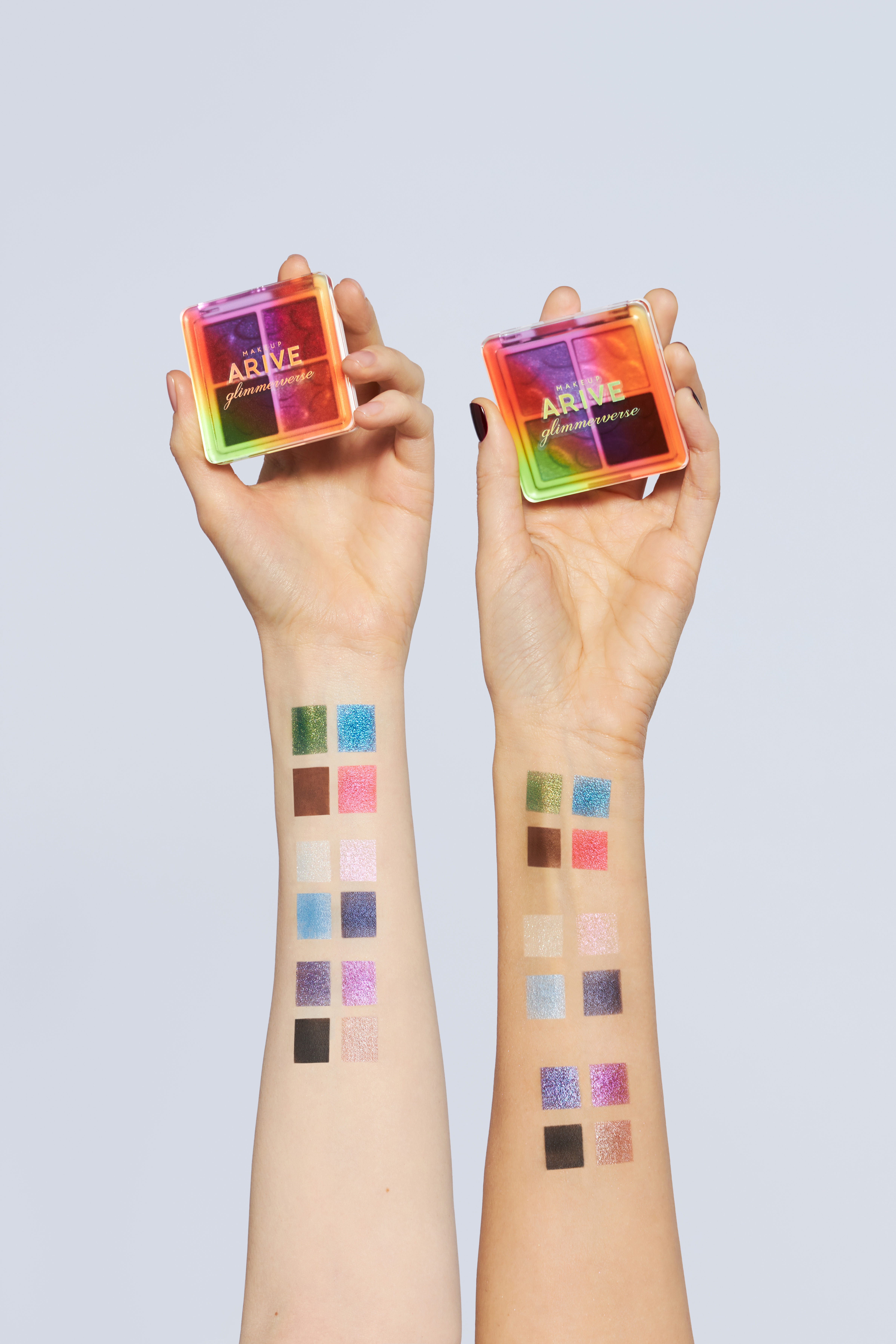 Палетка теней Glimmerverse Invented Ethos Multichrome Eyeshadow Quad