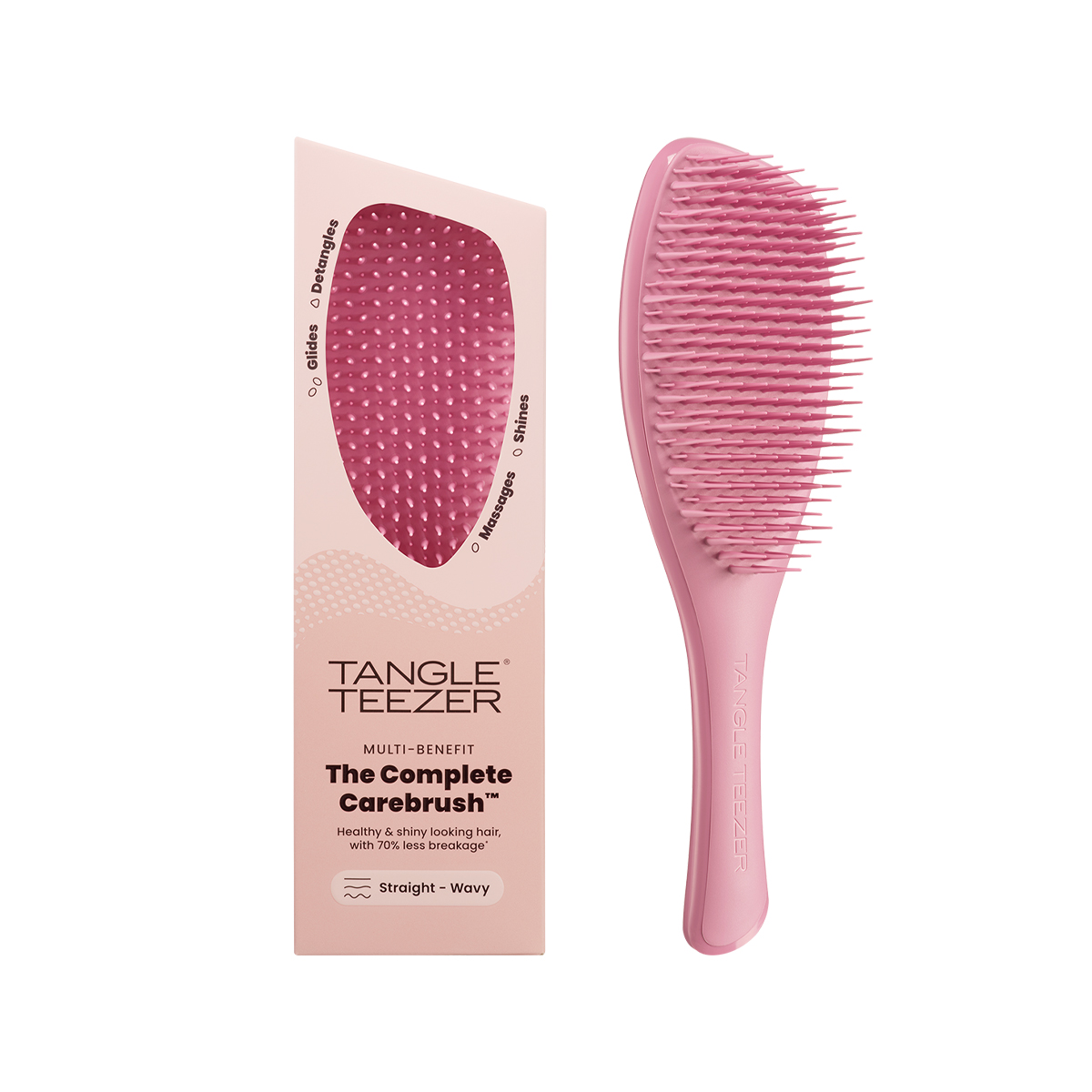 Расческа для волос The Complete Carebrush Satin Rose
