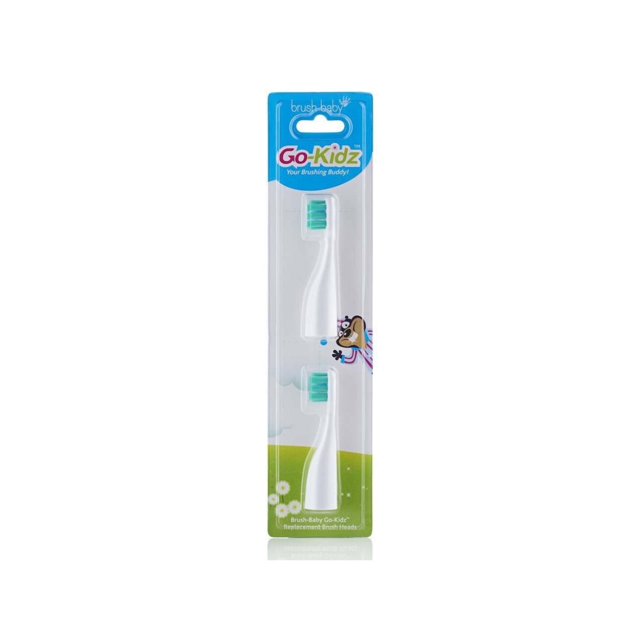 Насадки для электрической зубной щетки 3+ Go-Kidz (2шт) купить в VISAGEHALL